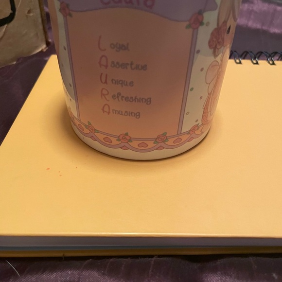 Precious moment cup with the name, Laura on it. - Picture 4 of 4